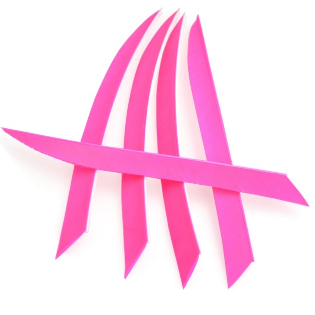 5" Right-Wing Turkey Feather Fletching for Archery Arrows