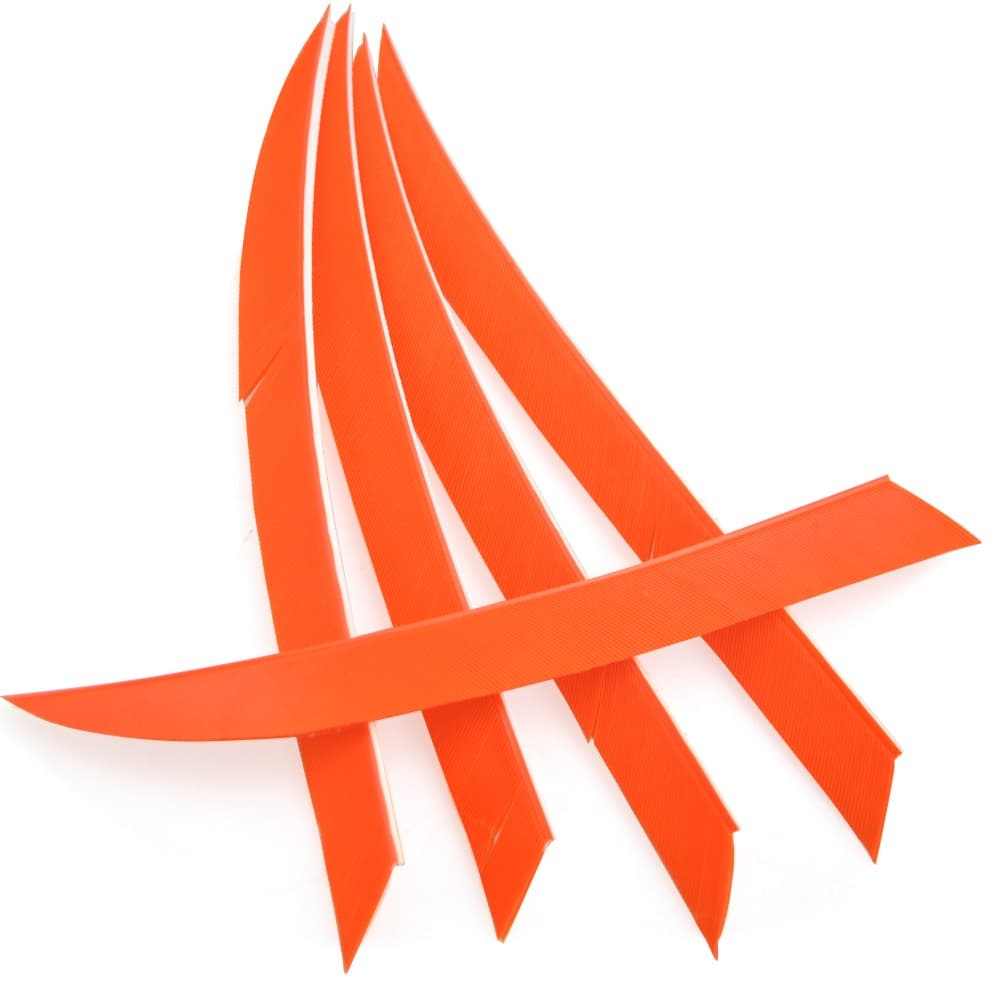 5" Right-Wing Turkey Feather Fletching for Archery Arrows