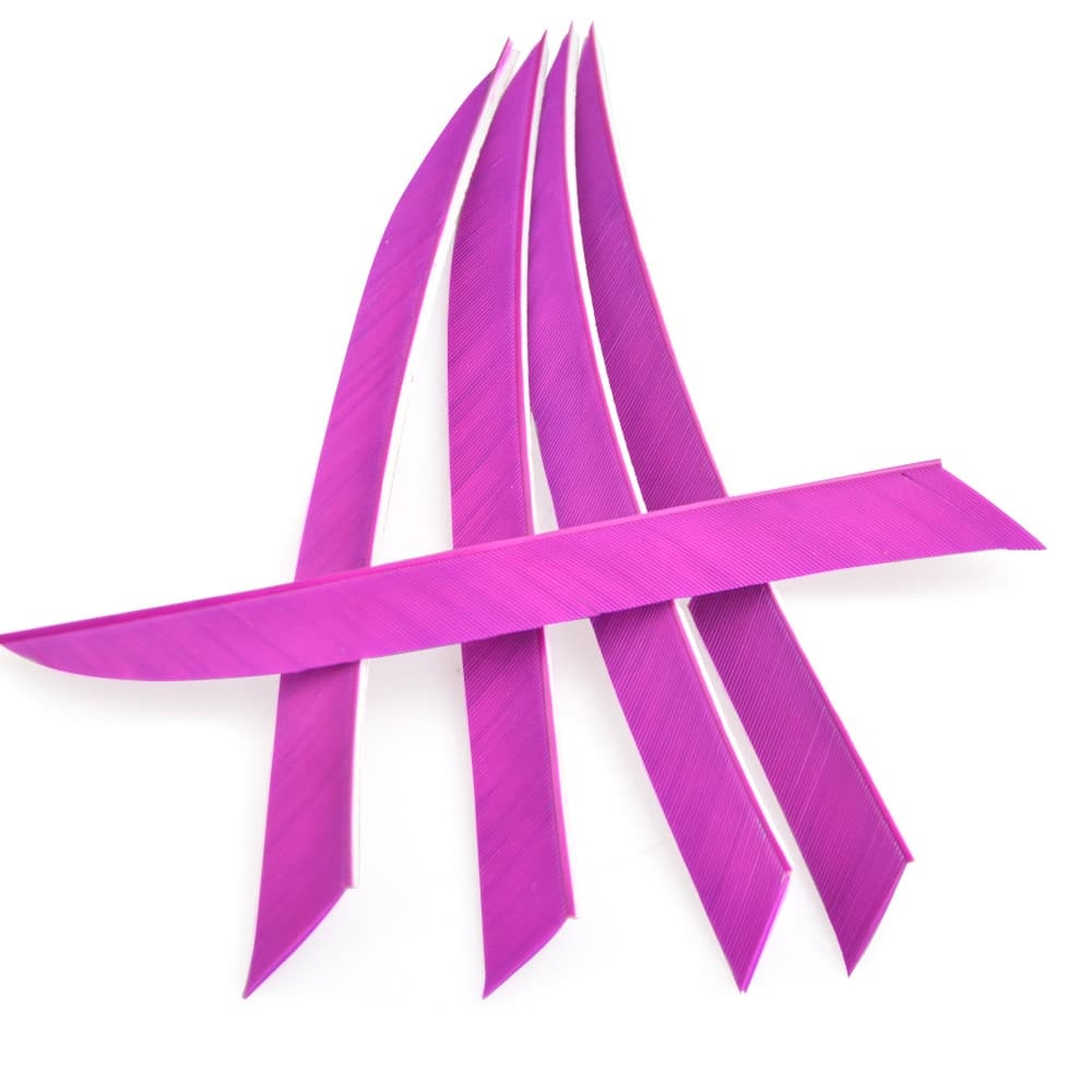 5" Right-Wing Turkey Feather Fletching for Archery Arrows