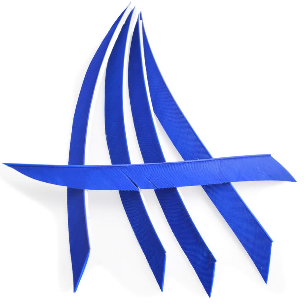 5" Right-Wing Turkey Feather Fletching for Archery Arrows