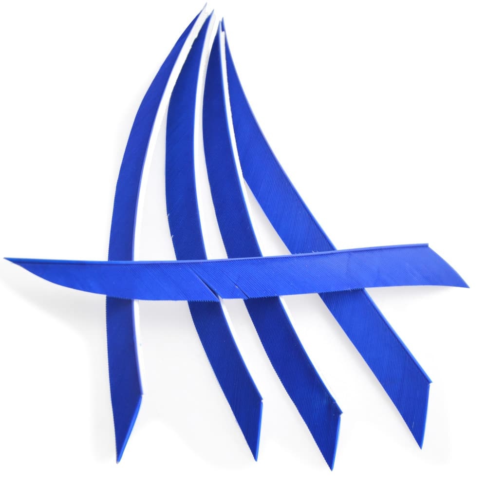 5" Right-Wing Turkey Feather Fletching for Archery Arrows