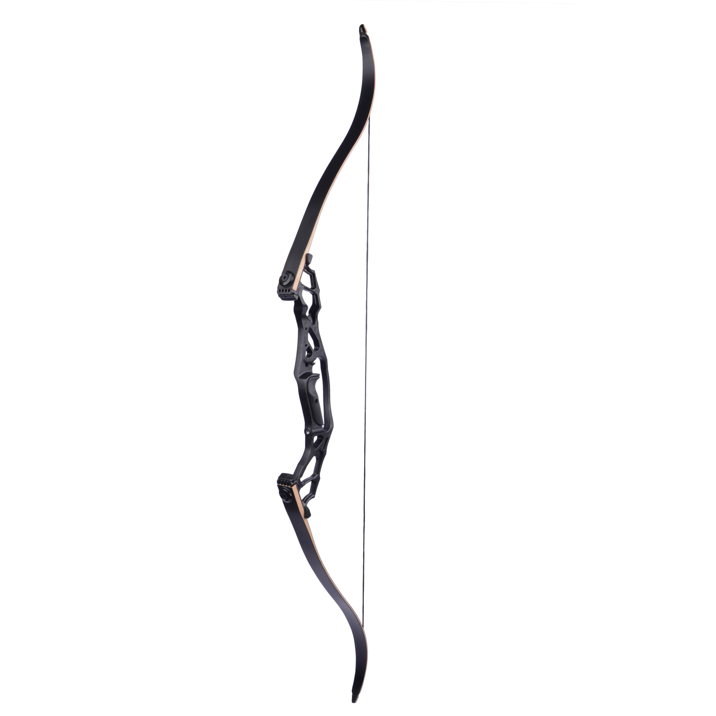 BLACK HUNTER 62" Takedown Recurve Bow 50-60lbs with Aluminum Riser