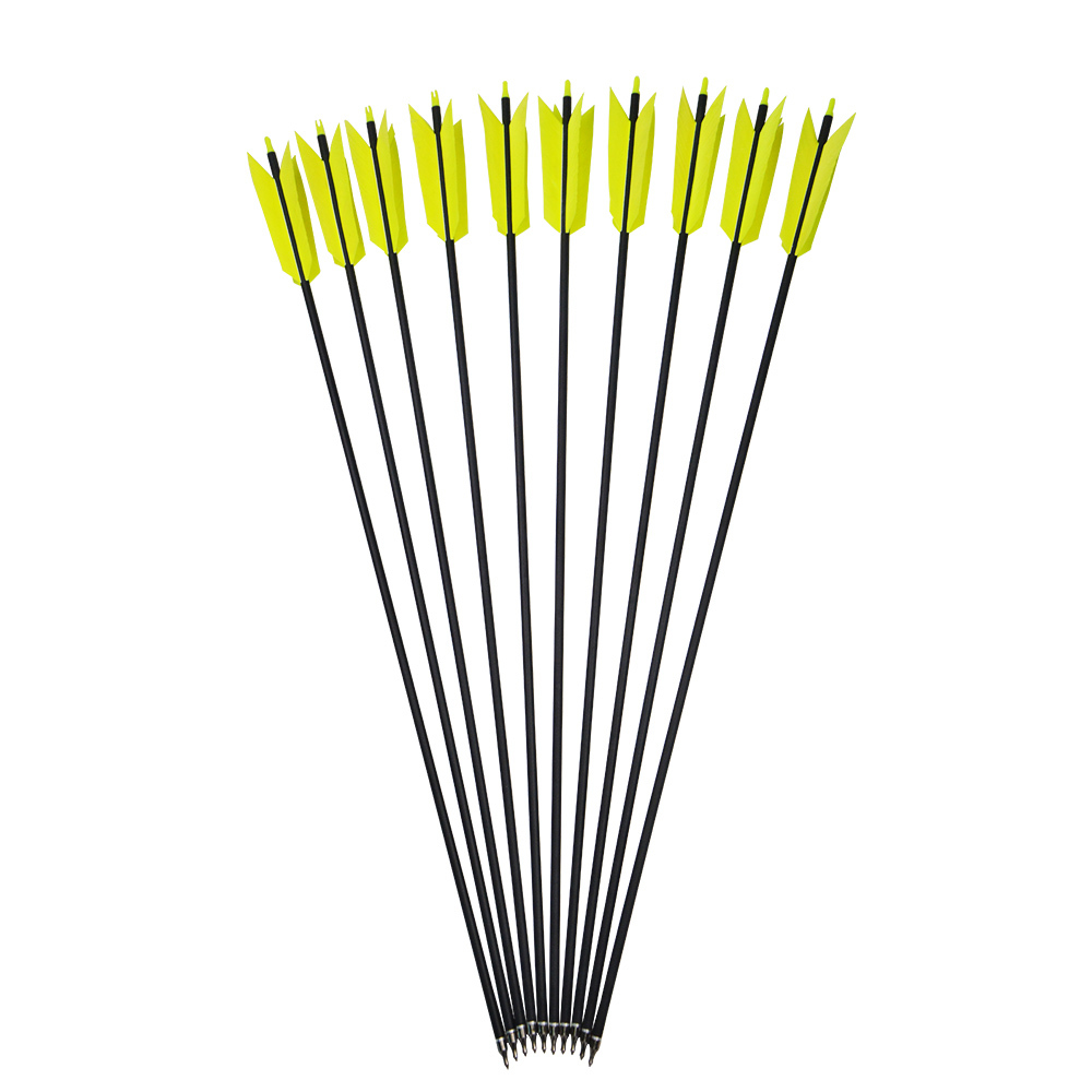 Carbon Arrows Turkey Flu-Flu Feather Spine 500 Recurve Bow Hunting