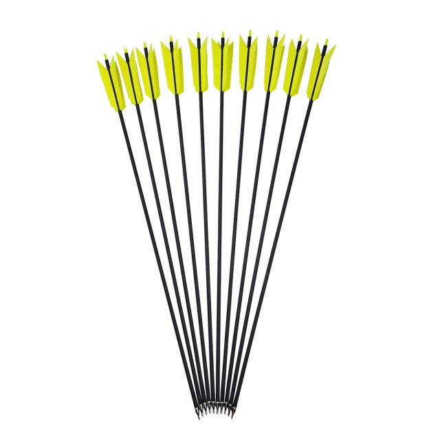 Carbon Arrows Turkey Flu-Flu Feather Spine 500 Recurve Bow Hunting