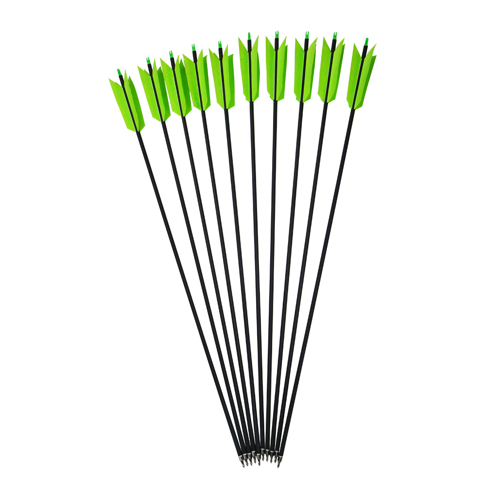 Carbon Arrows Turkey Flu-Flu Feather Spine 500 Recurve Bow Hunting