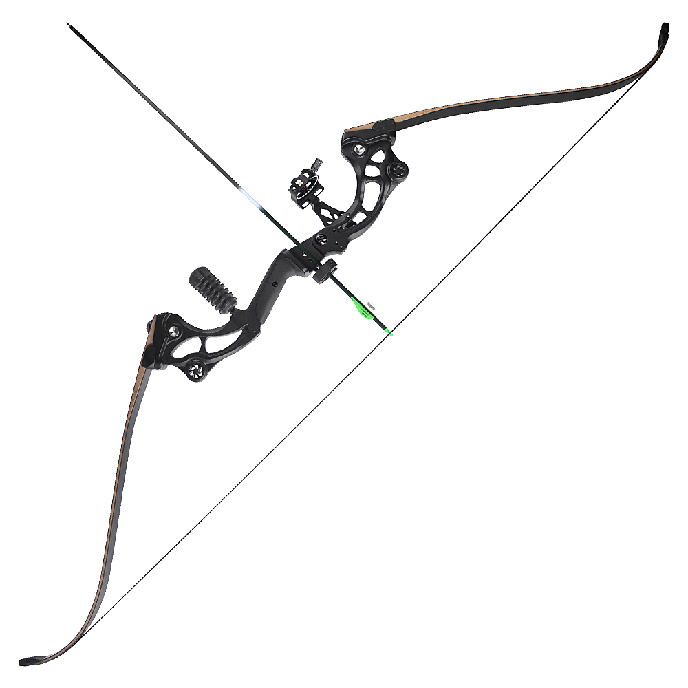 Junxing F163 Takedown Recurve Bow Kit 64" Fishing Hunting