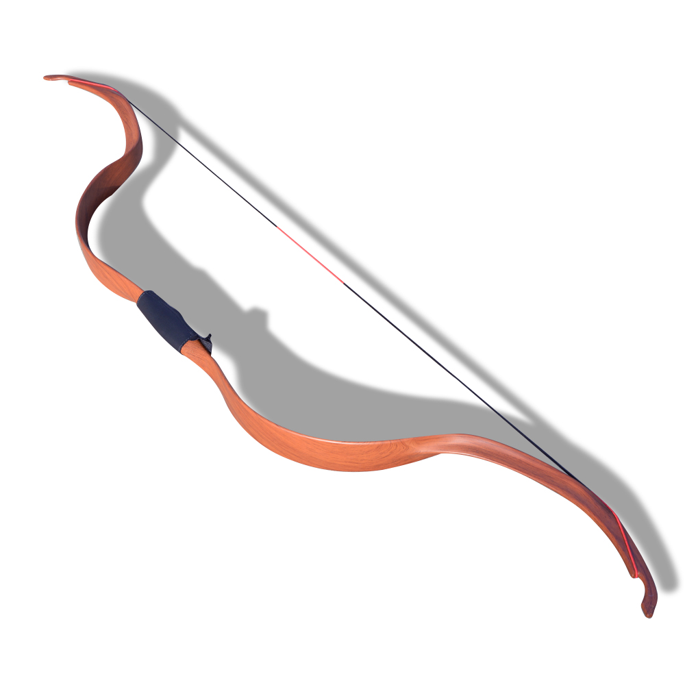 49" Handmade 20lbs Wooden Recurve Horse Bow for Archery