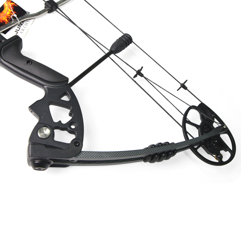 Junxing M125 Compound Bow Set 30-70lbs RH/LH 320FPS Hunting