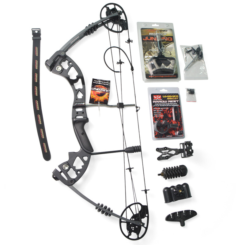 Junxing M125 Compound Bow Set 30-70lbs RH/LH 320FPS Hunting