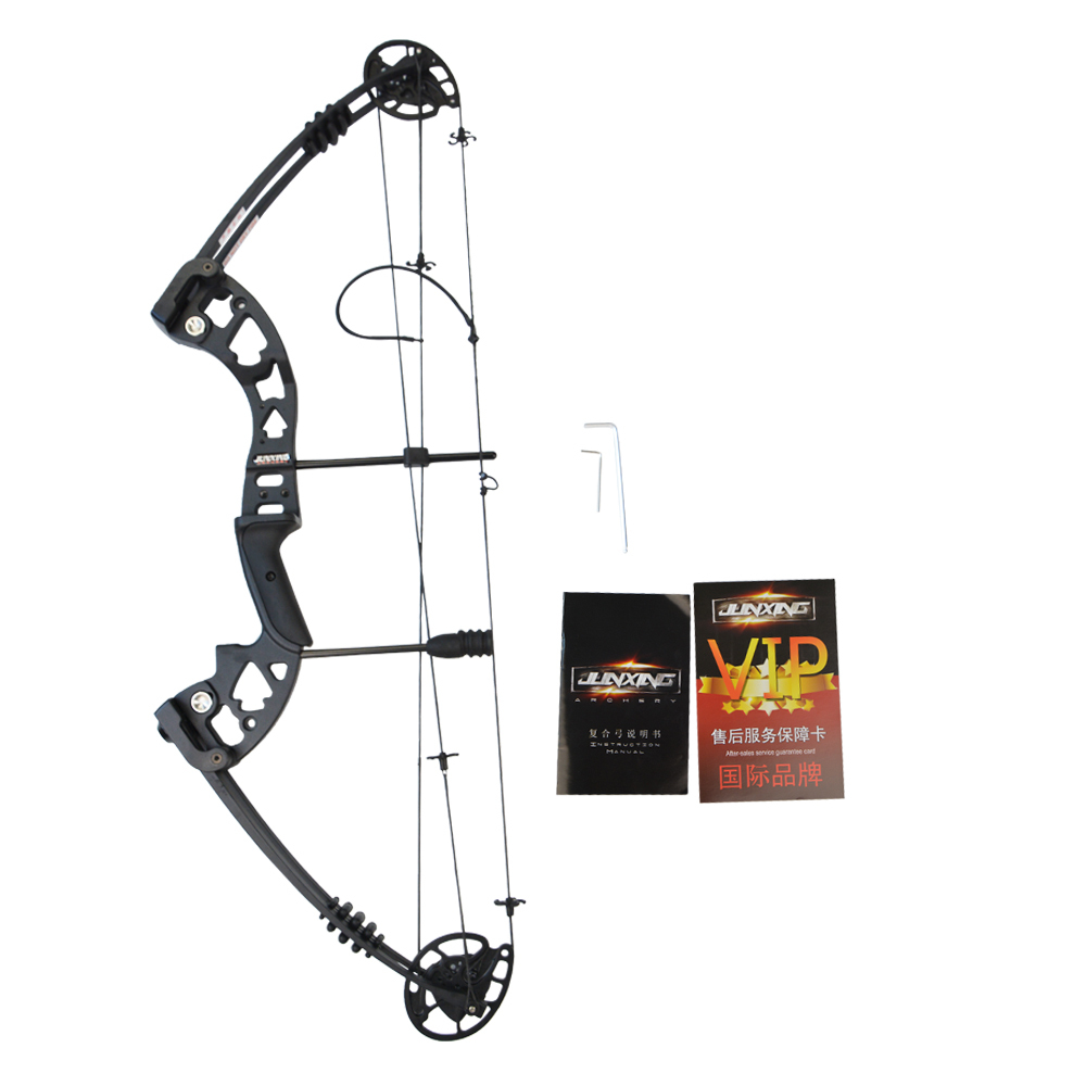 JUNXING ARCHERY M131 Compound Bow Set 30-60lbs Hunting Fishing LH RH