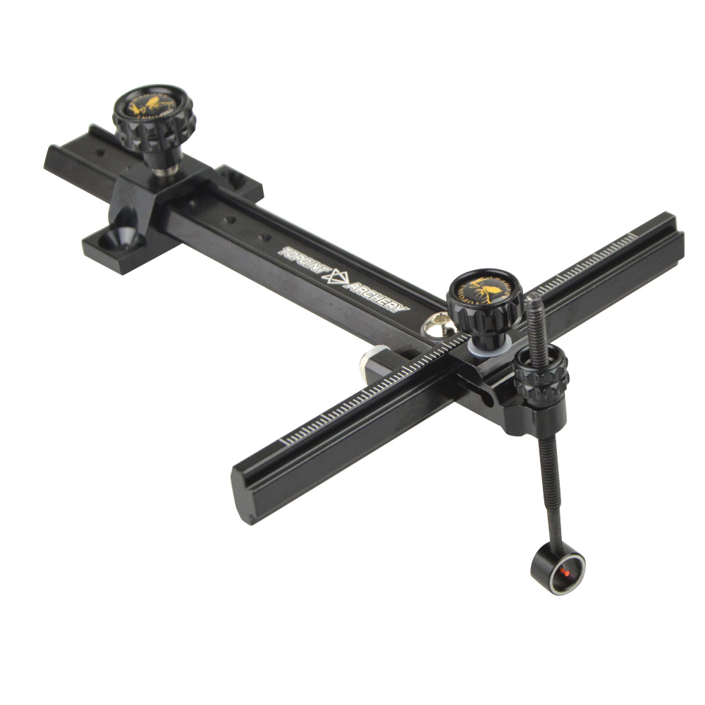 TOPOINT TR1007 Recurve Bow Sight for Target Practice RH LH
