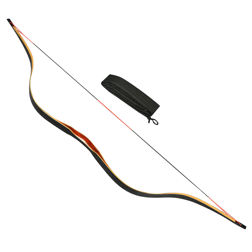 55" One Piece Korean Traditional Bow 20-60lbs Archery RH LH