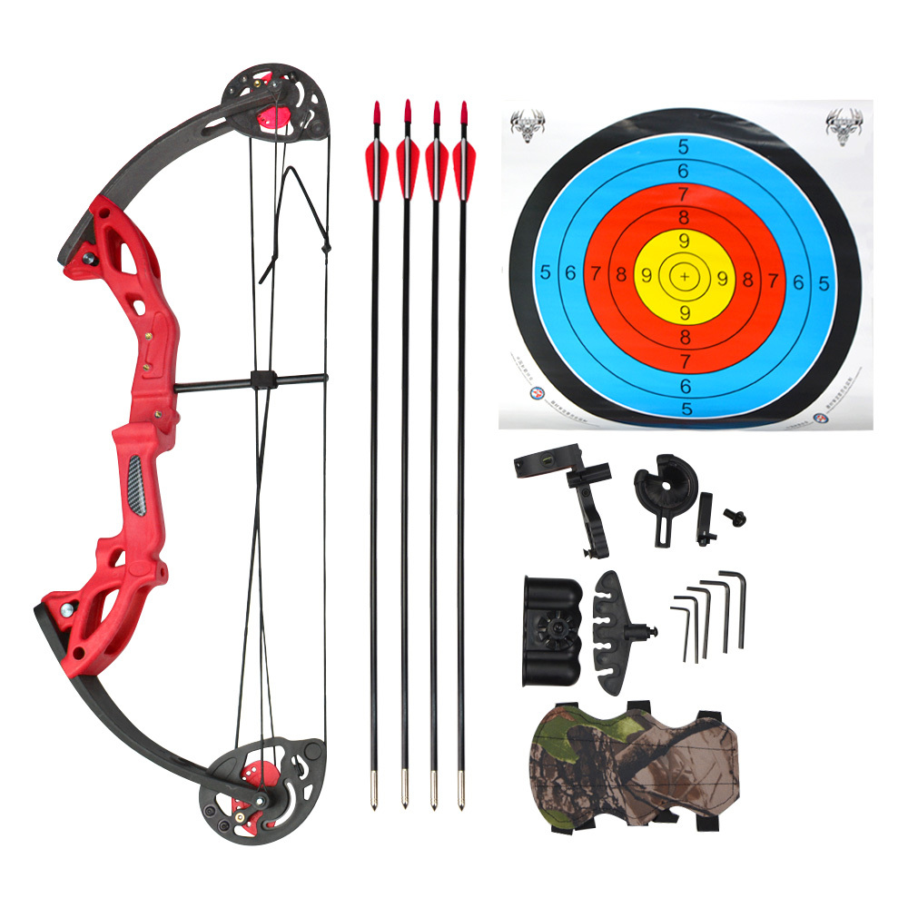 Best Beginner Compound Bow Set for Youth & Adults 15-29lbs