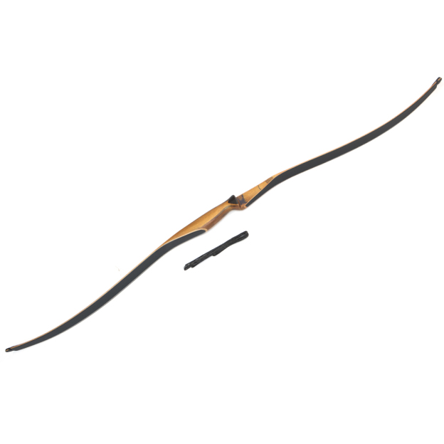 54'' One-Piece Traditional Longbow Recurve Bow Wooden10-35lbs