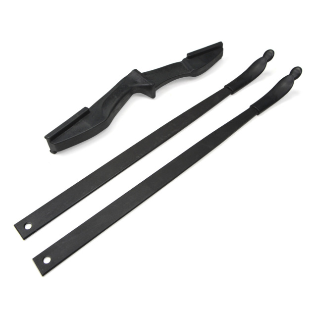 57" Ambidextrous Takedown Bow 30-40lbs, High-Strength Nylon Riser