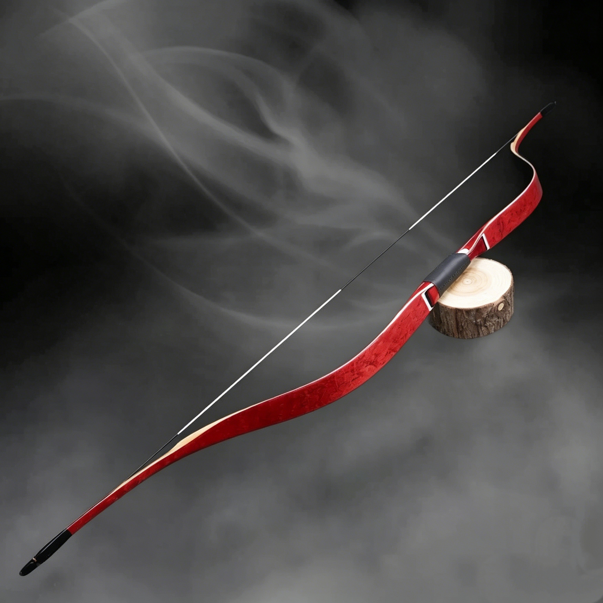 AF Xiao Zhuran 3K Carbon Traditional Bow 61″ Recurve 20–50lbs Foam Core