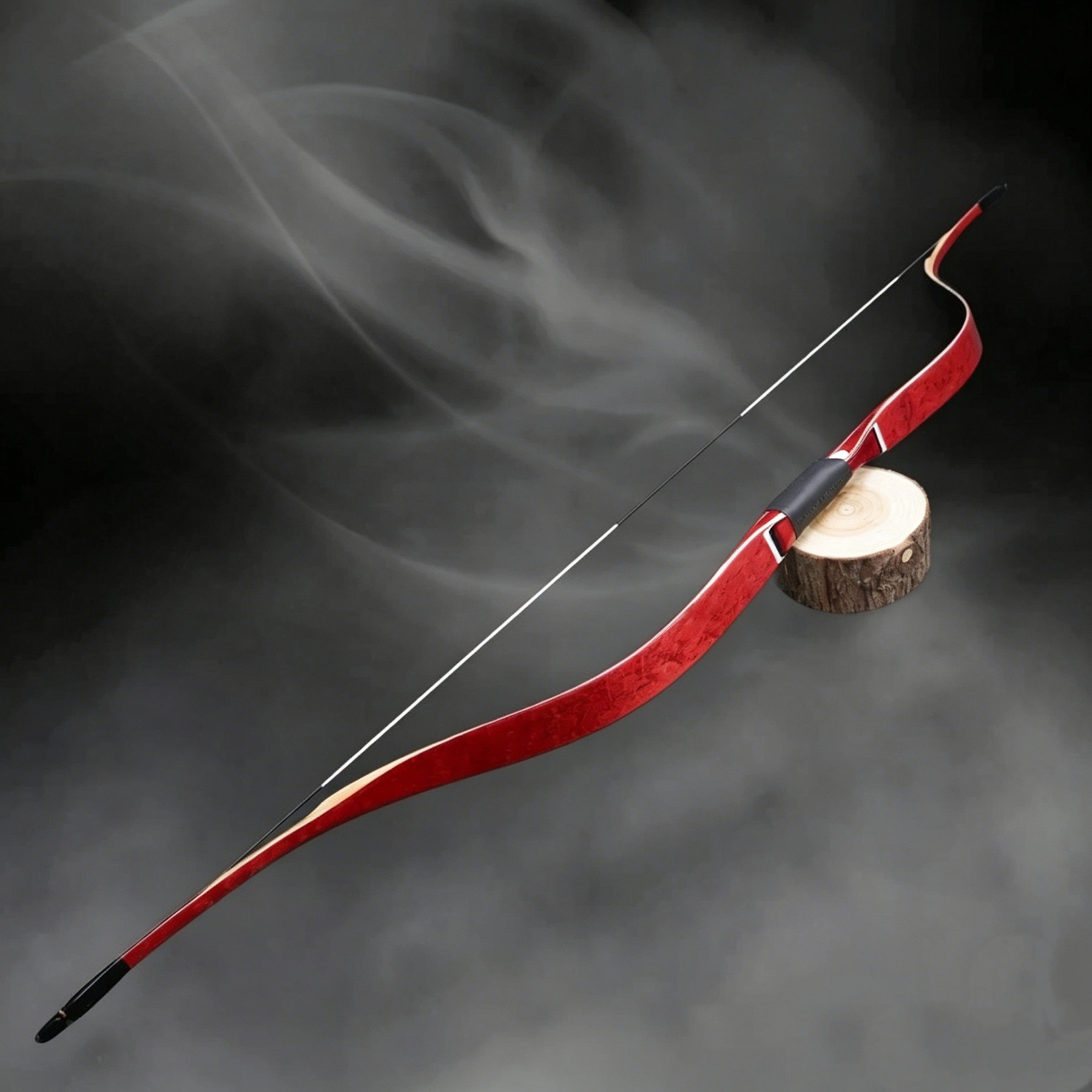 AF Xiao Zhuran 3K Carbon Traditional Bow 61″ Recurve 20–50lbs Foam Core