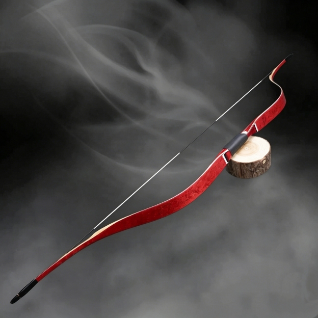 AF Xiao Zhuran 3K Carbon Traditional Bow 61″ Recurve 20–50lbs Foam Core