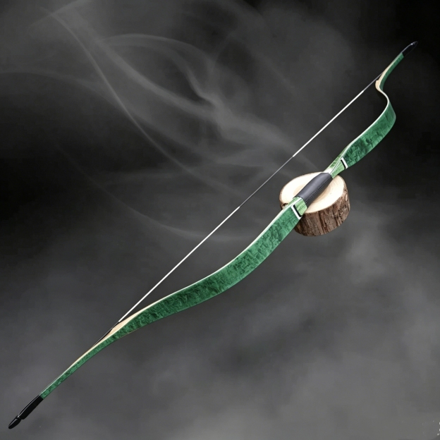AF Xiao Zhuran 3K Carbon Traditional Bow 61″ Recurve 20–50lbs Foam Core