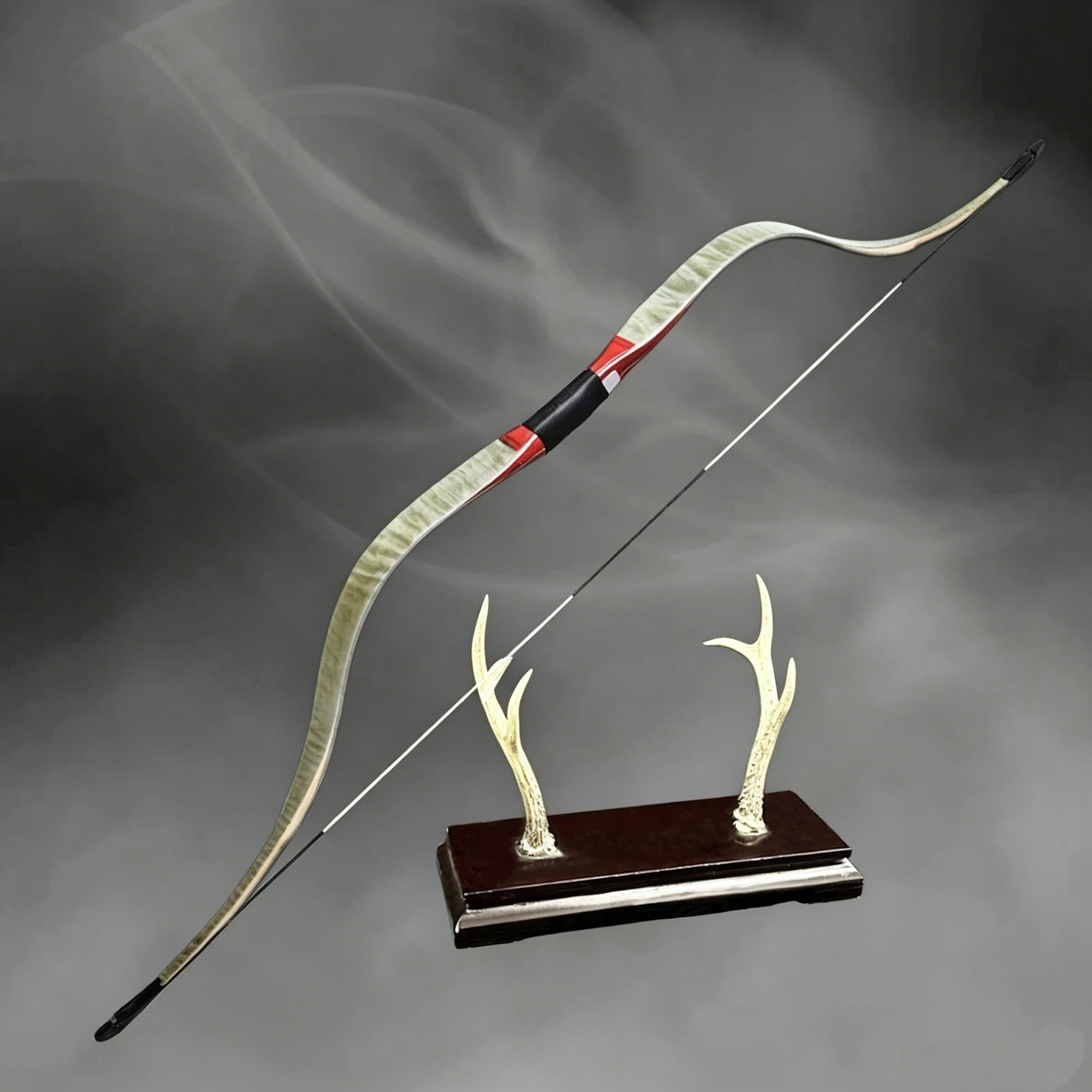 AF Xiao Zhuran 3K Carbon Traditional Bow 61″ Recurve 20–50lbs Foam Core