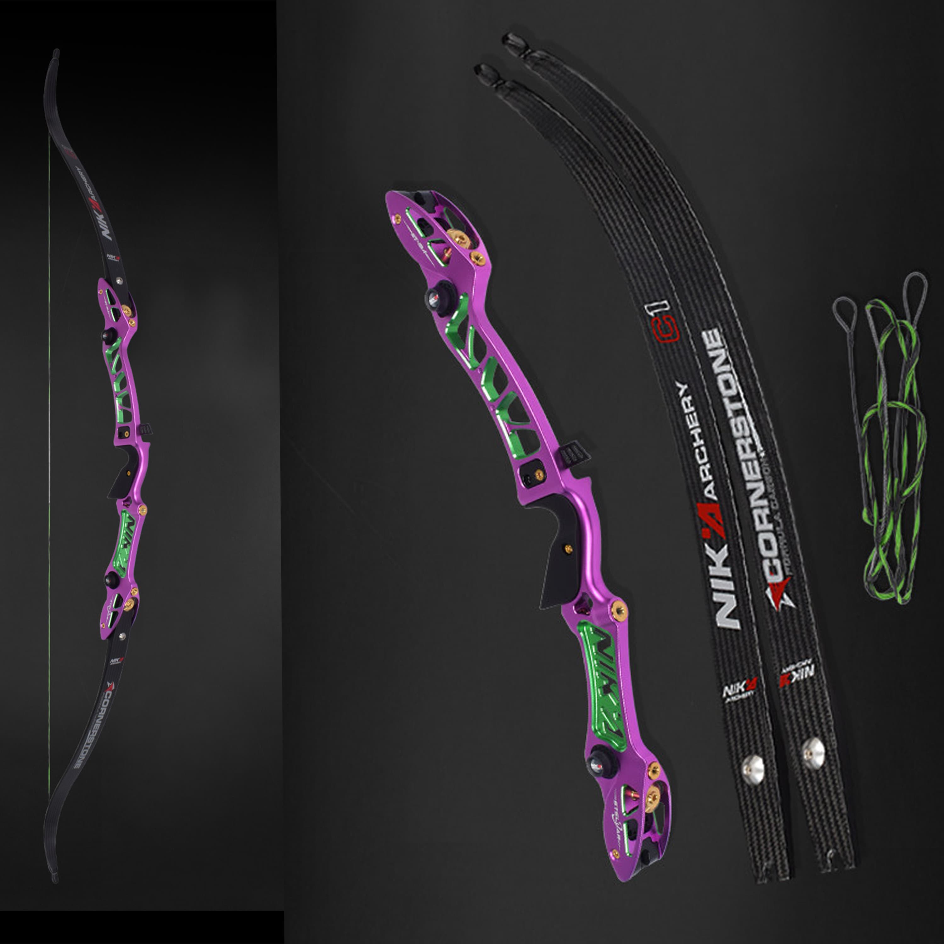 NIKA ARCHERY ET-15A 68inch ILF Recurve Bow RH Takedown Bow