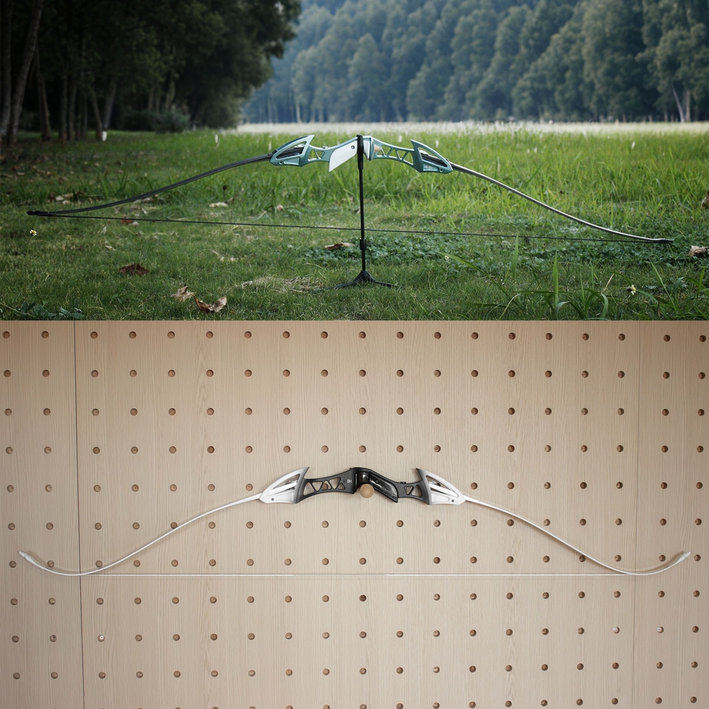 FENGYU Takedown Recurve Bow Set 22-60LBS RH ILF Bow Shooting