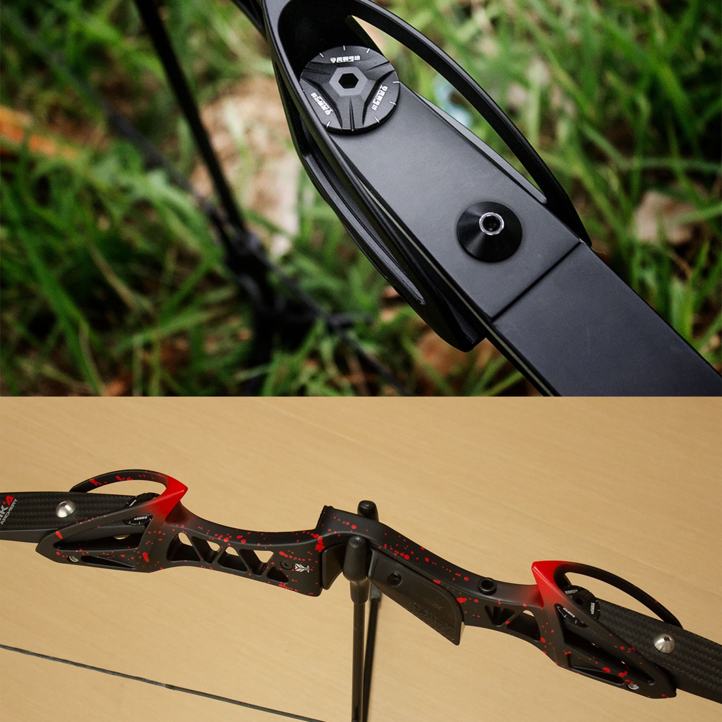 FENGYU Takedown Recurve Bow Set 22-60LBS RH ILF Bow Shooting