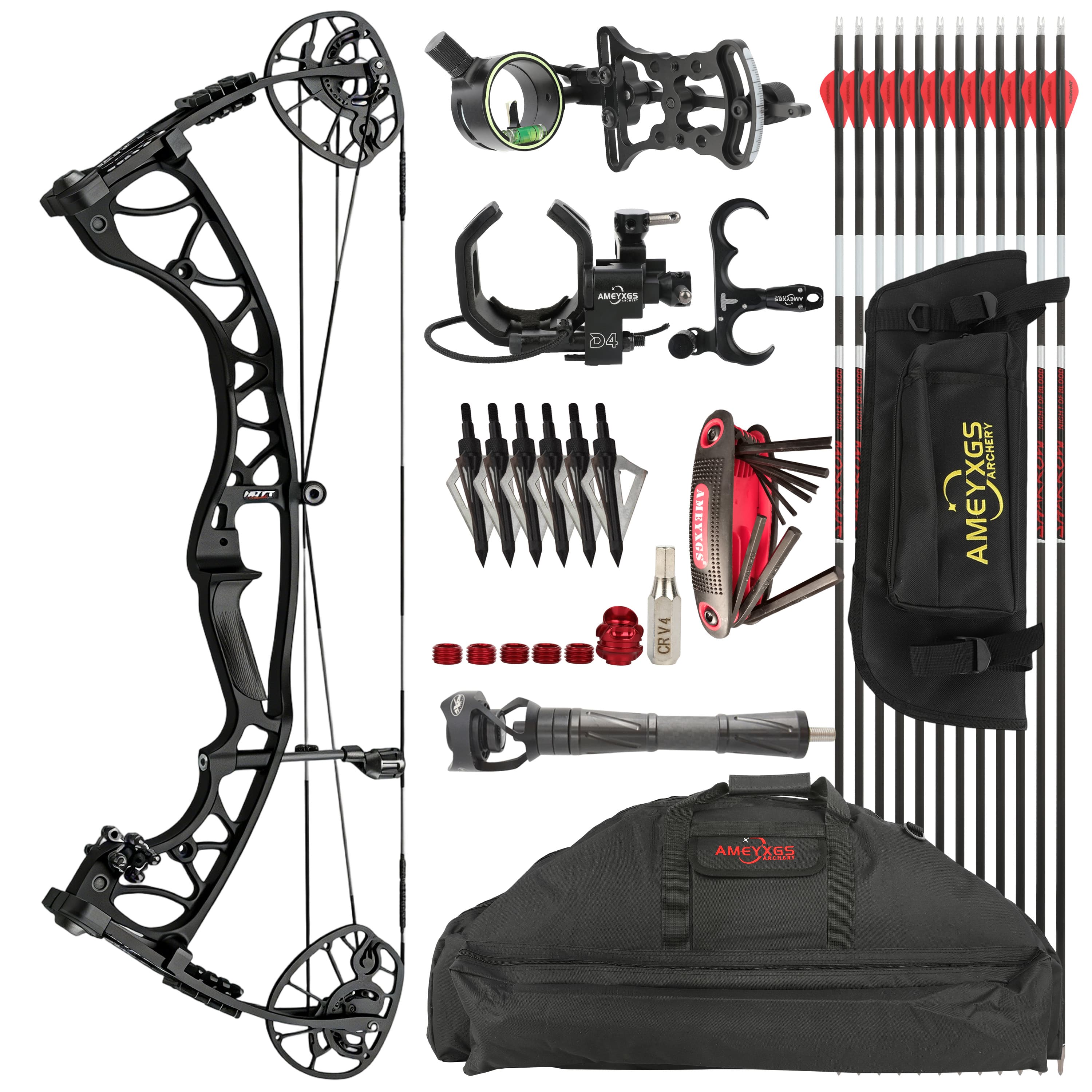 HOYT Compound Bow 40-70lbs Archery Target Kit Shooting