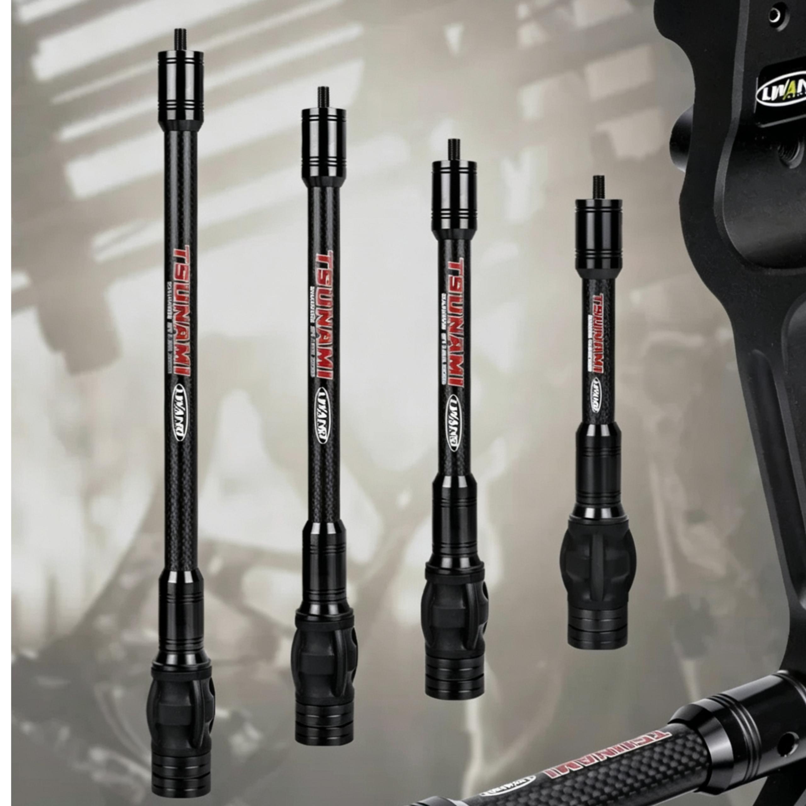 Haixiao TS Compound Bow Stabilizer Carbon Balance Bar 6-12 Inch