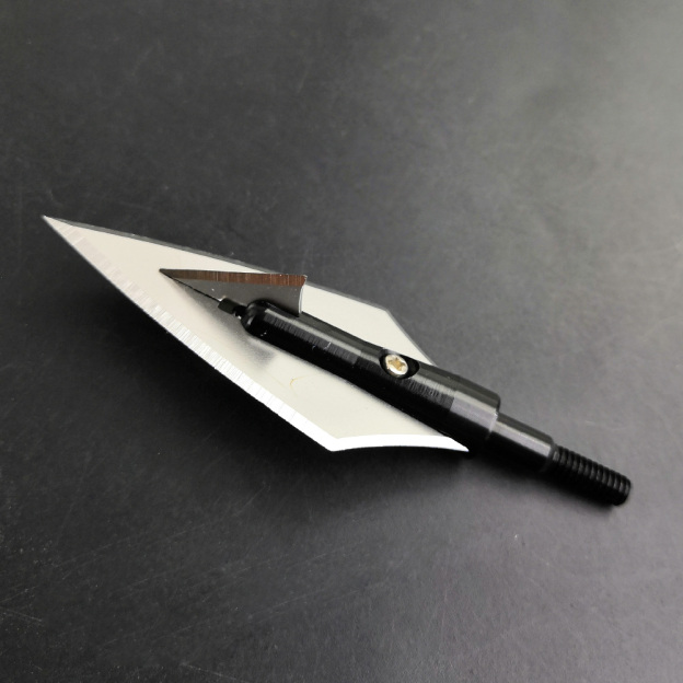 160 Grain Non-Vented Hunting Broadheads 12pcs, One-Piece Machined