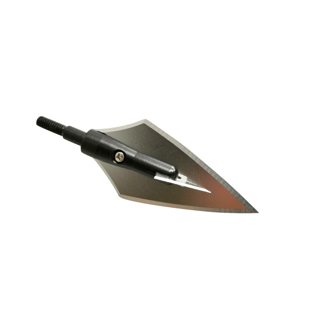 160 Grain Non-Vented Hunting Broadheads 12pcs, One-Piece Machined
