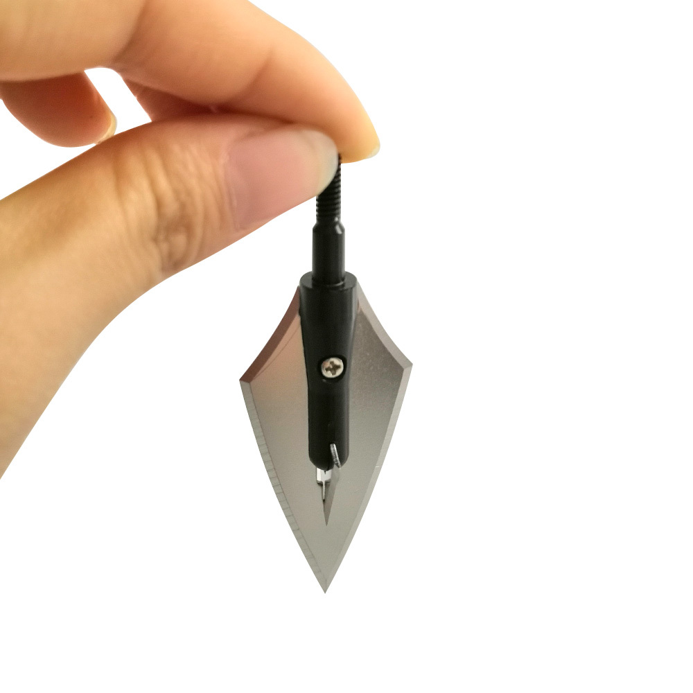 160 Grain Non-Vented Hunting Broadheads 12pcs, One-Piece Machined