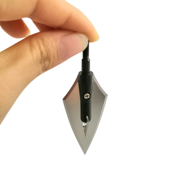 160 Grain Non-Vented Hunting Broadheads 12pcs, One-Piece Machined