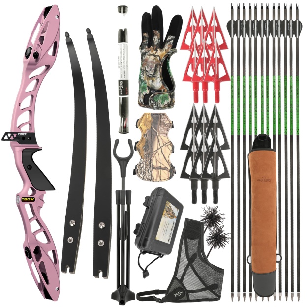 JUNIXNG H10 Hunting Recurve Bow Takedown Bow Set 25-50LBS