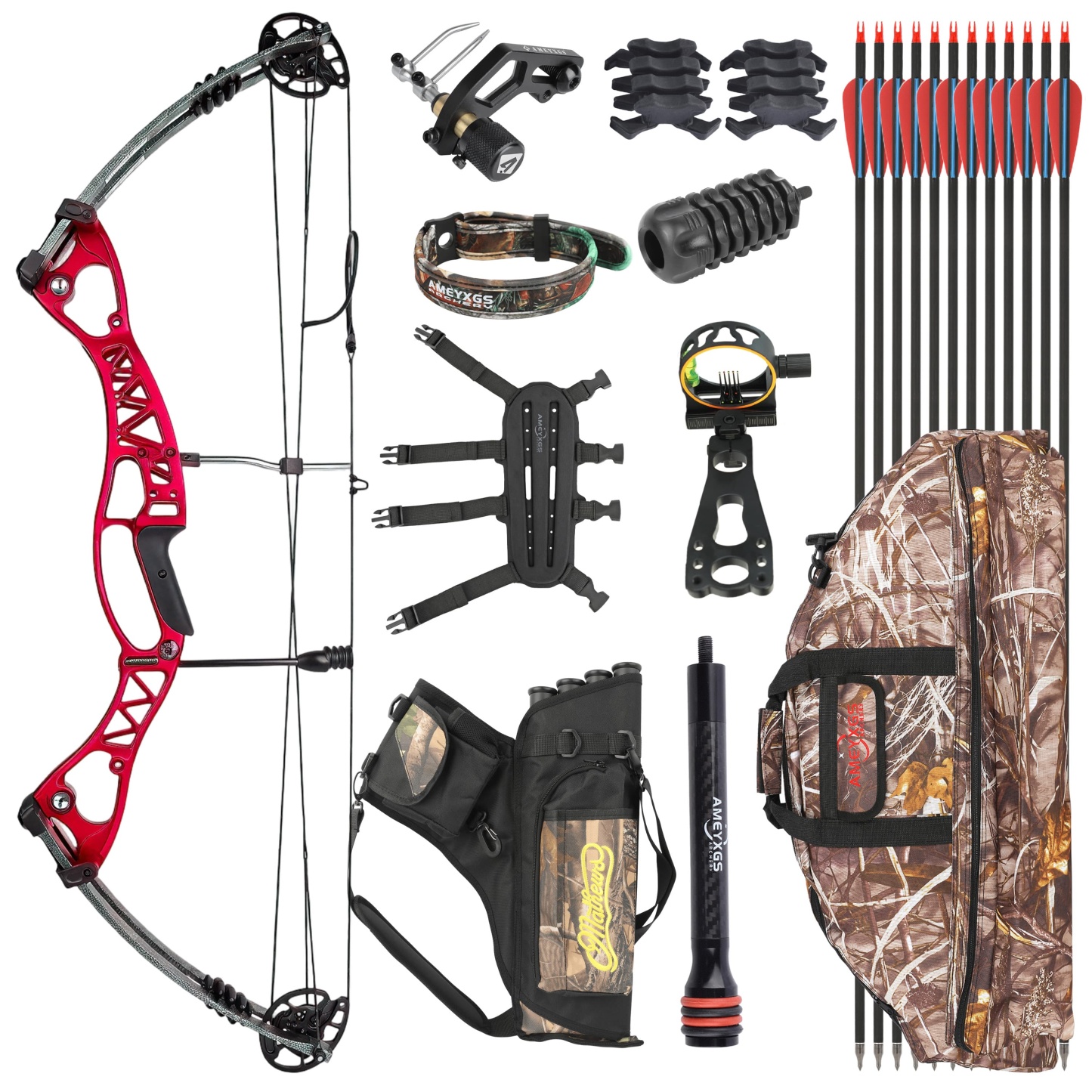 JUNXING Compound Bow 40-60lbs Archery Shooting M106