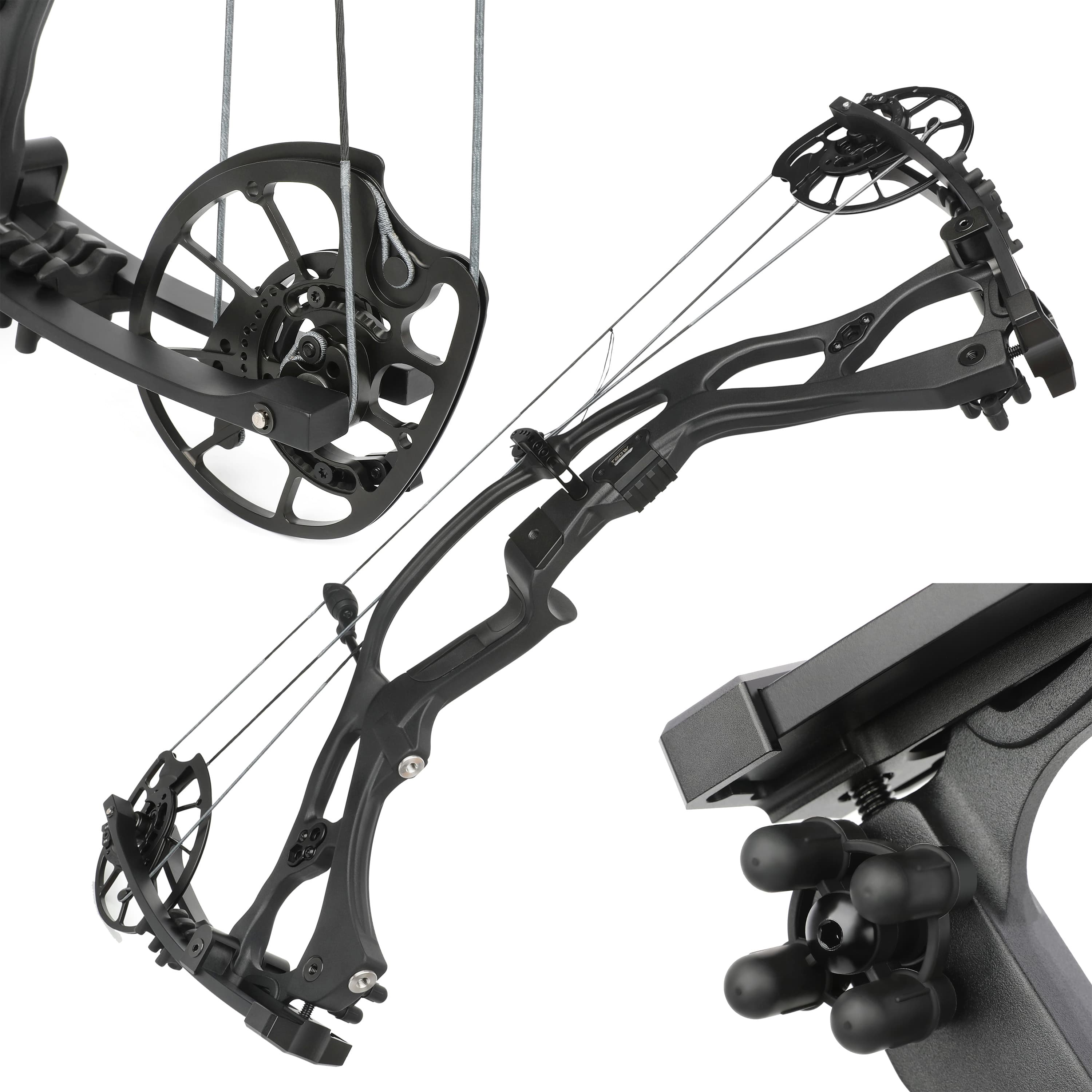 JUNXING H21 Archaery Hunting Compound Bow CNC 40-70 lbs Adult 342fps RH