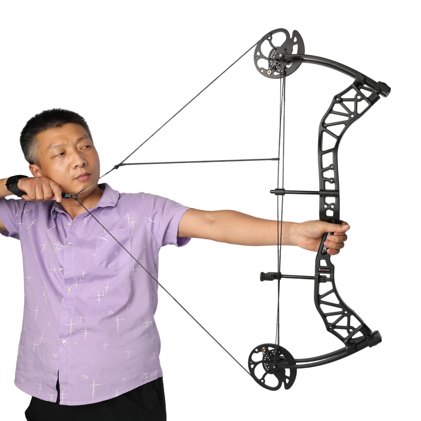 JUNXING M134 Compound Bow Hunting Set LH RH 0-70LBS