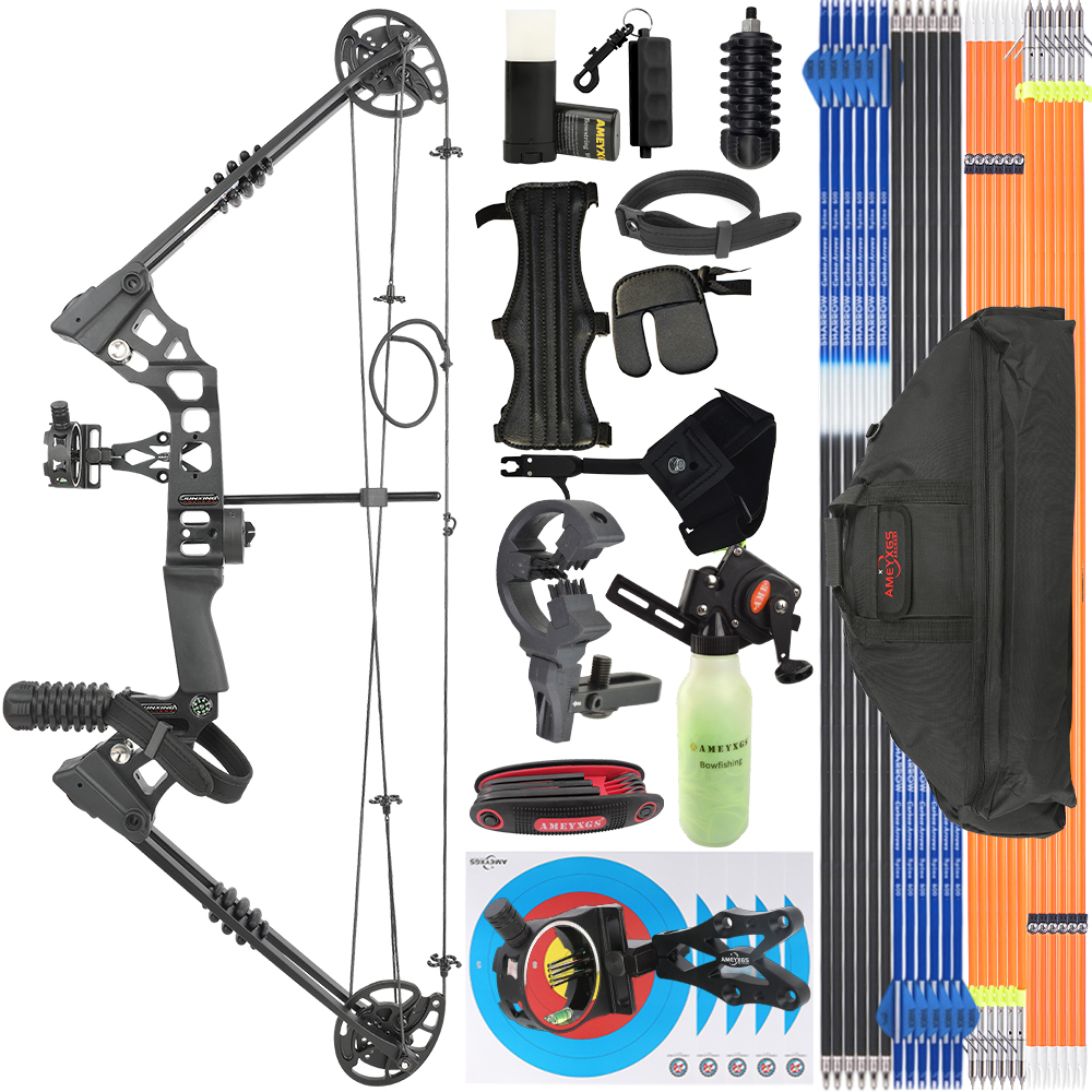 JUNXING X8 Hunting Compound Bow Set 20–70 lbs Outdoor Archery Kit