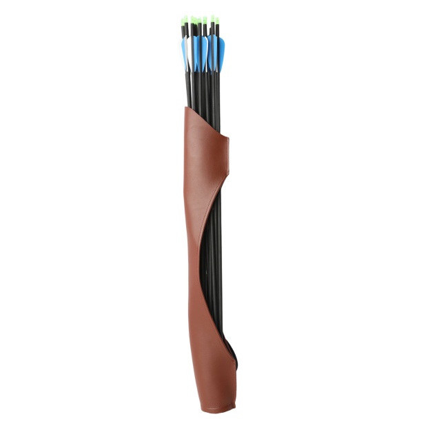 Leather Archery Quiver 15+Arrow Hunting & Target 