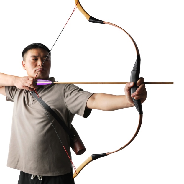 Leather Archery Quiver 15+Arrow Hunting & Target 