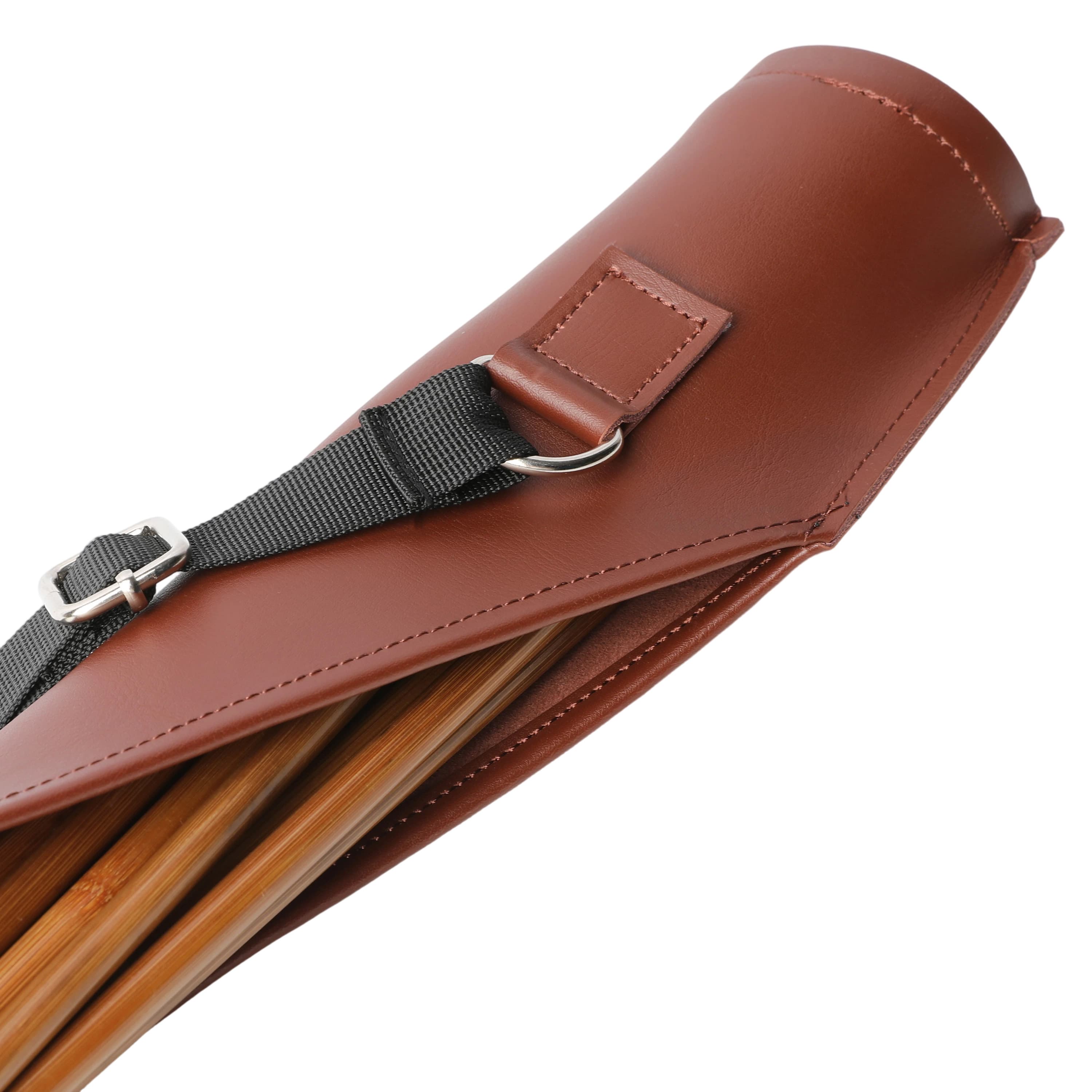 Leather Archery Quiver 15+Arrow Hunting & Target 
