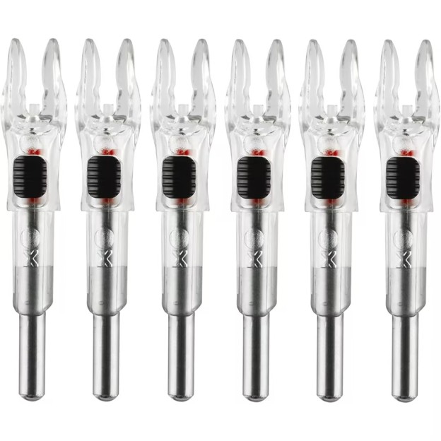 Lighted Nocks for Arrows LED Arrow Nock X/5.2 with Bushings 6PCS