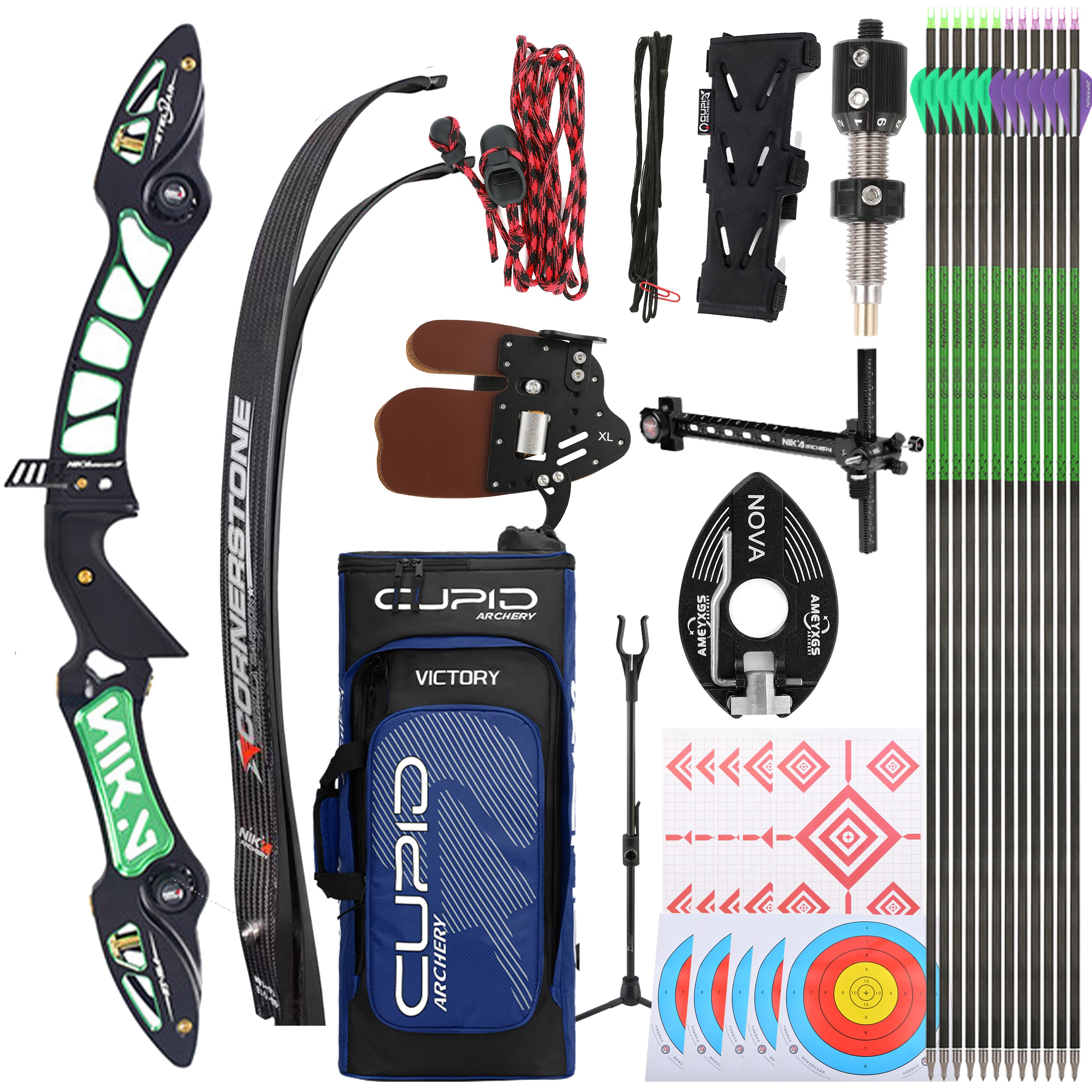 NIKA ARCHERY ET-15A 68inch ILF Recurve Bow RH Takedown Bow