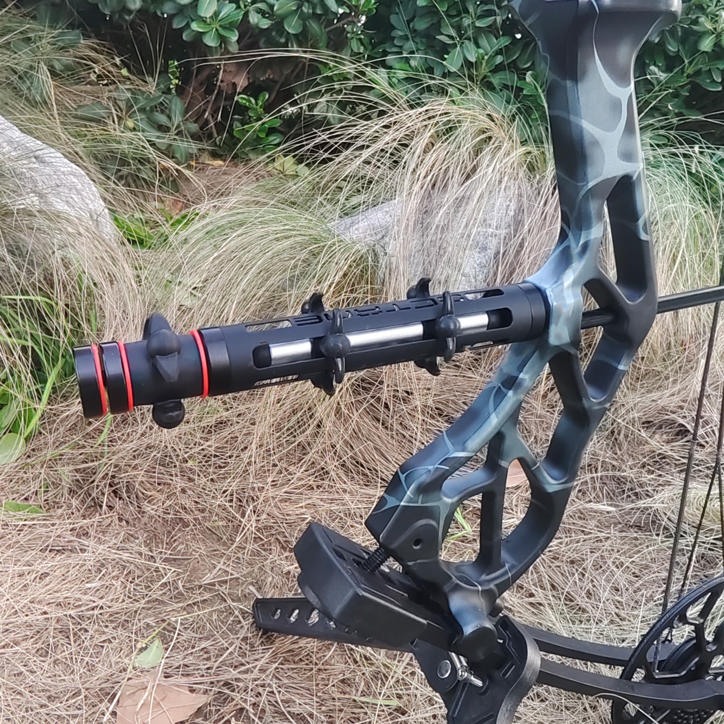 OCTANE 7.8" Compound Bow Stabilizer Dampener Silencer Absorber