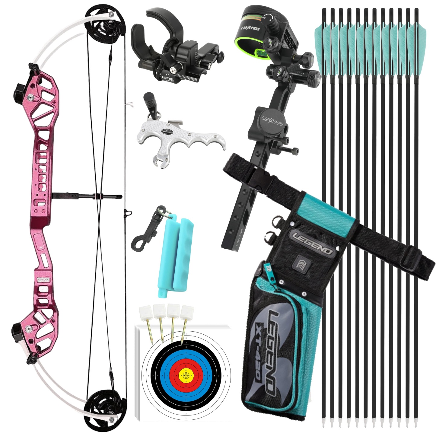 PANDARUS 30-45LBS Competitive Compound Bow Archery Shooiting 