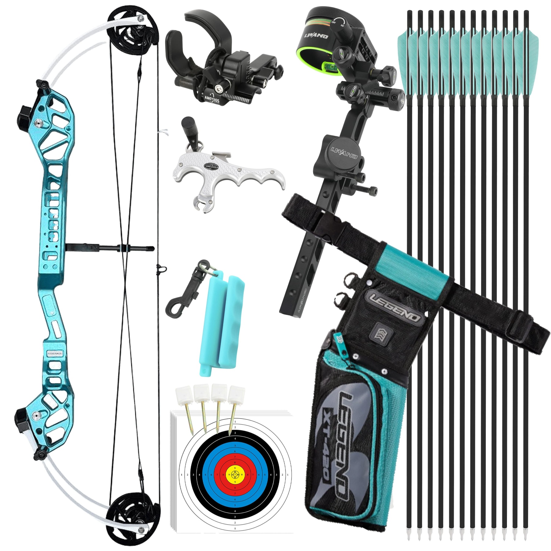 PANDARUS 30-45LBS Competitive Compound Bow Archery Shooiting 