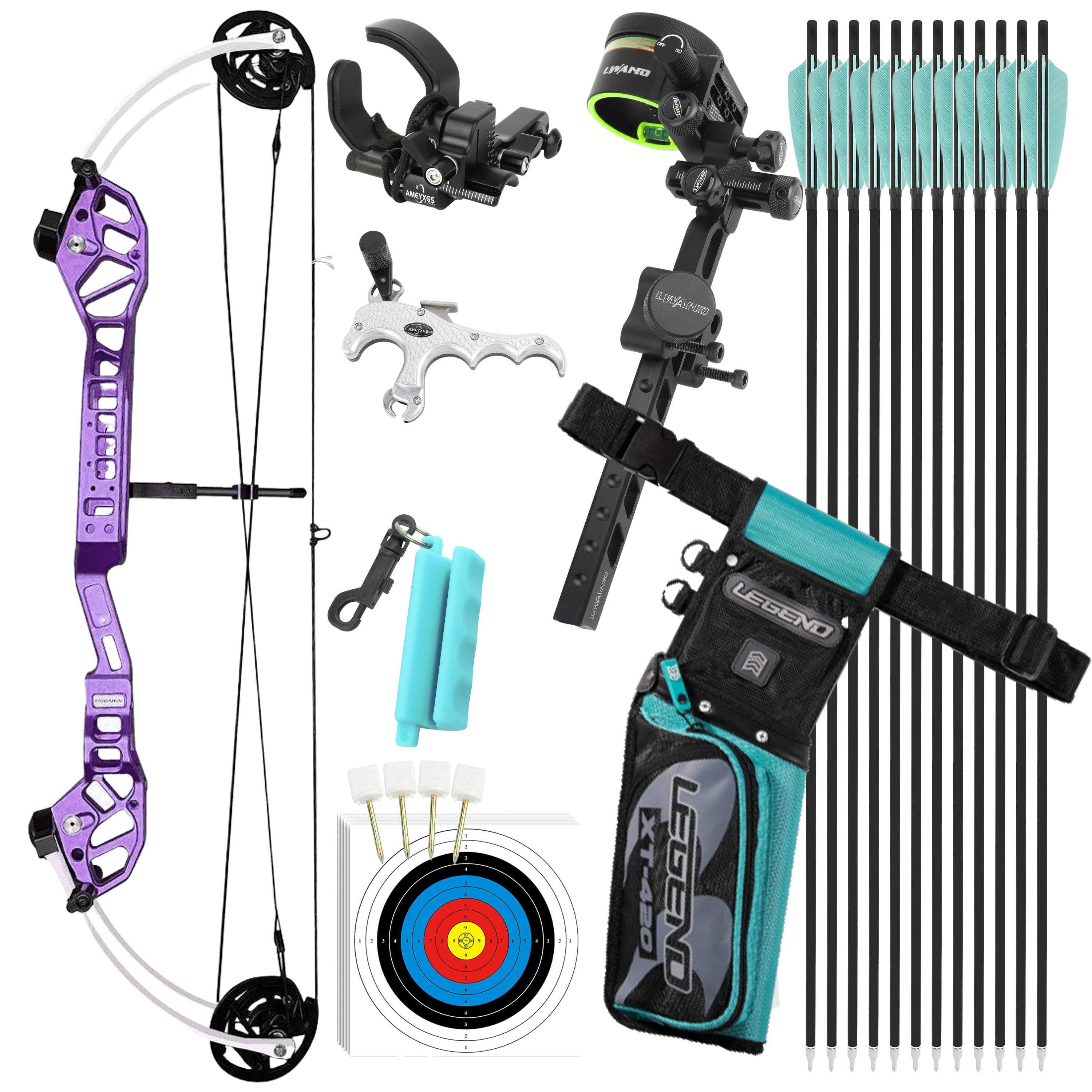 PANDARUS 30-45LBS Competitive Compound Bow Archery Shooiting 