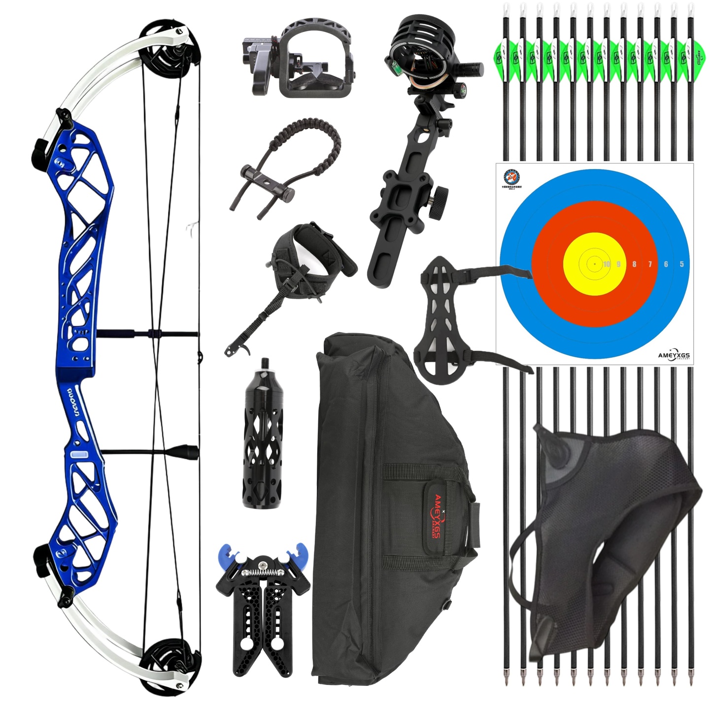 PANDARUS Compound Bow Arrows 50-60lbs Archery Shooting