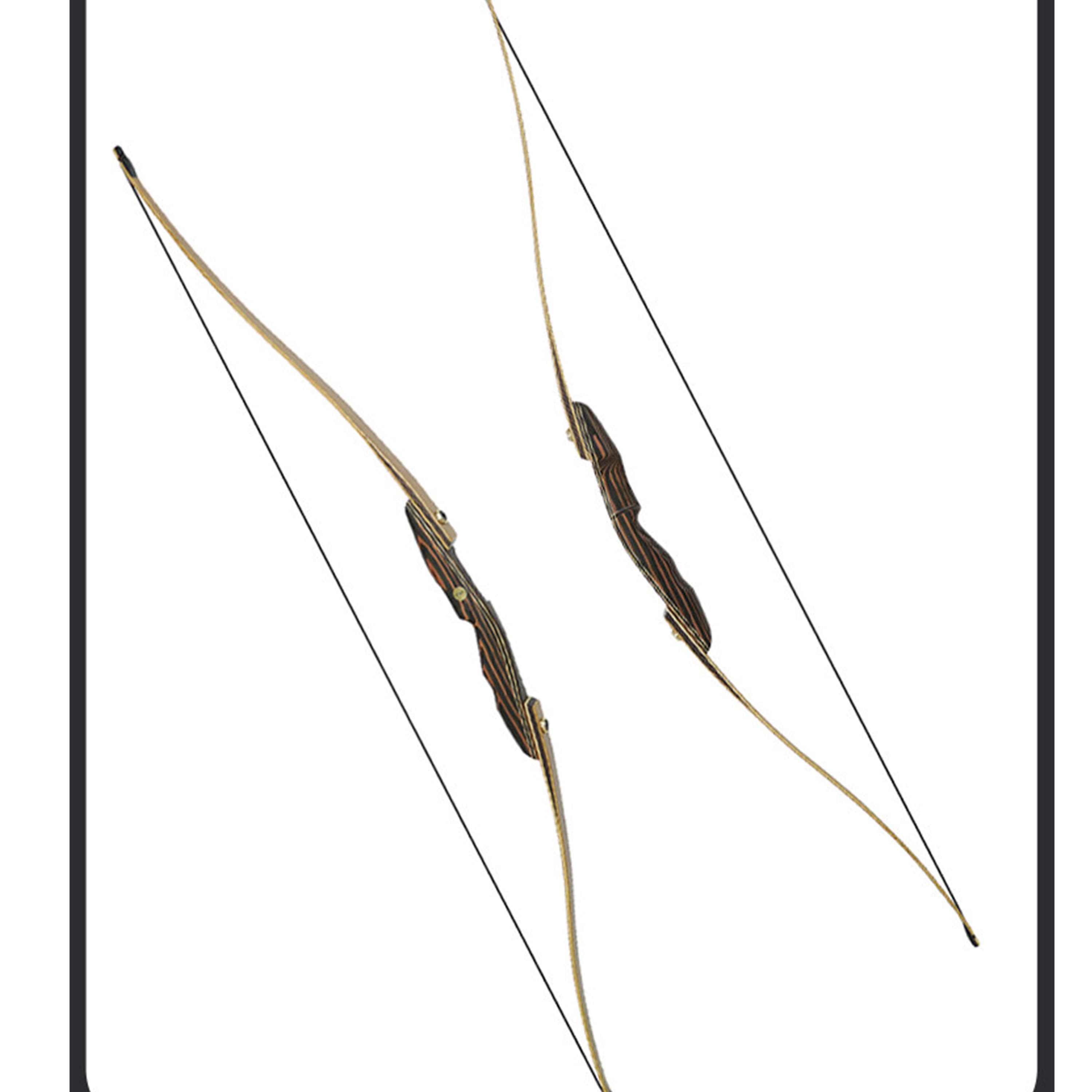 Traditional Long Bow 20-50lbs Archery Handmade Hunting Longbow 