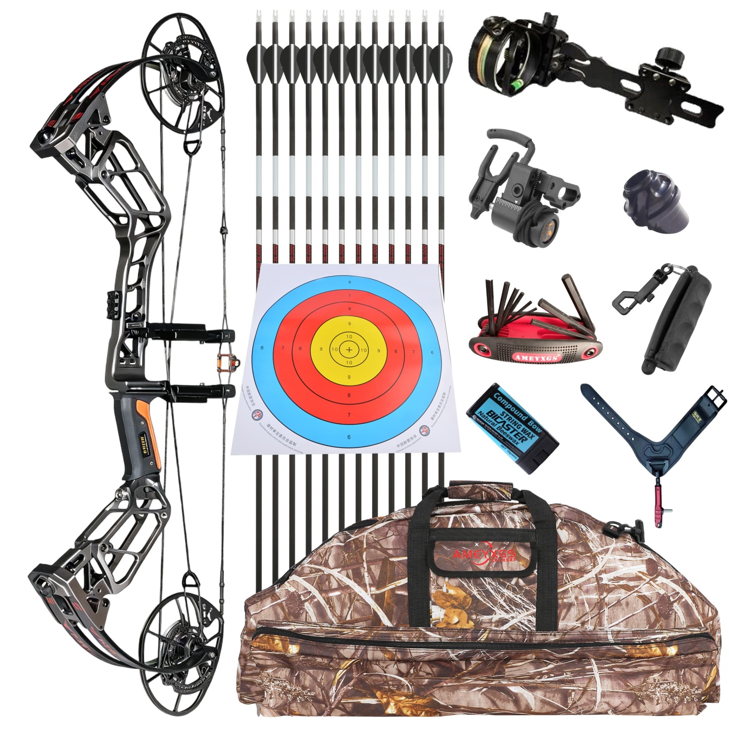 ROBIN KING 701 Dual-Use Compound Bow Arrows 0-70lbs Archery Shooting